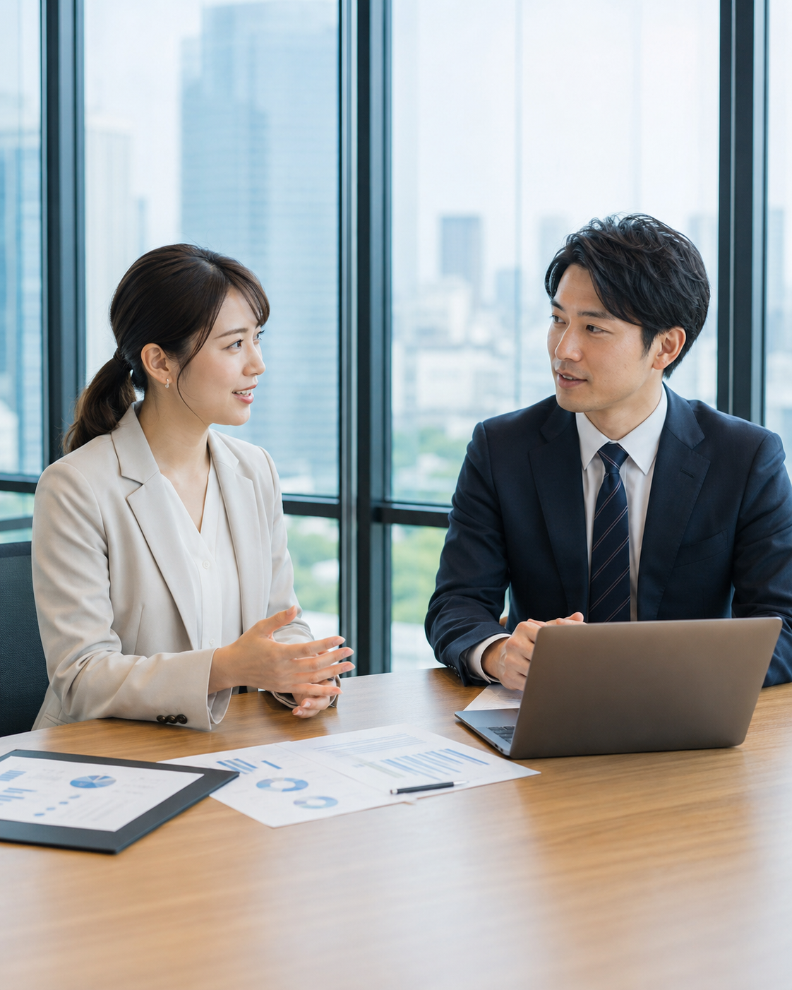 Vicsol — 都市を背景にしたミーティング